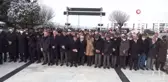 Son dakika haber! Düzce'de şehitler kar yağışı altında yapılan törenlerle anıldı