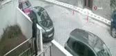 Ümraniye'de apartman korkuluklarını sökerek çalan hırsız kamerada