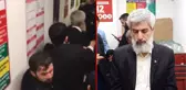 İzinsiz gösterilerin ardından depoya sığınan Alparslan Kuytul, gözaltına alınmak istenirken arbede çıktı