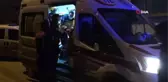 Karaman'da 'dur' ihtarına uymayan sürücü bahçe duvarına çarptı