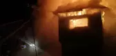 Ordu'da bir dağ evinde çıkan yangında hasar oluştu