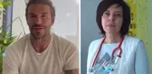 David Beckham, 71 milyon takipçili Instagram hesabını Ukraynalı doktora verdi