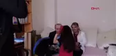 POLİS MEMURU, KURTARDIĞI AYSİMA'YI EVİNDE ZİYARET ETTİ