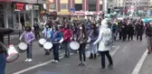 Minikler su tasarrufu için yürüdü