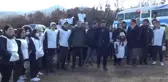 Sındırgı'da yaklaşık 10 bin fidan toprakla buluştu