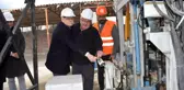 Gömeç'te Kilit Parke Taş Beton Blok Üretim Tesisi hizmete girdi