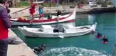 Marmaris'teki balıkçı barınaklarında deniz dibi temizliği yapıldı