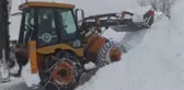 Giresun'da karla mücadele çalışmaları devam ediyor