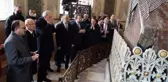 AK Parti'li Kurtulmuş, Osman Gazi Türbesi'nde sancak nöbeti değişimini izledi