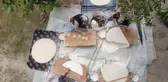 Çukurova'da kadınların ramazan öncesi yufka ekmeği mesaisi başladı