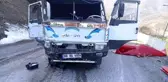 Freni boşalan kamyon bariyerlere çarptı: 3 yaralı