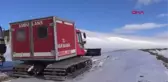 KARDAN YOLU KAPANAN KÖYLERDEKİ HASTALARIN YARDIMINA PALETLİ ARAÇLARLA GİTTİLER