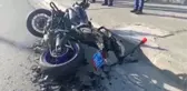 Son dakika haberleri | Motosikletli polis, kazada yaralandı