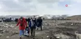 Sokak hayvanları için mama ve su bırakıldı