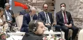 İstanbul'daki tarihi zirvenin dikkat çeken misafiri! Abramoviç, Kalın'la birlikte Erdoğan'ı dinledi