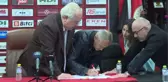Galatasaray'ın efsane ismi Prekazi, başkent kulüplerini ziyaret etti???????