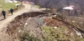 Ordu'da 256 yol ağında heyelan meydana geldi