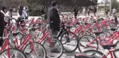 Öğrenciler temiz çevre için pedal çevirip çöp topladı