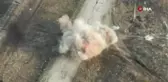 Ukrayna ordusu Rus tankını tek atışla imha etti