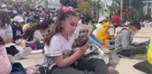 OSMANİYE'DE 450 ÖĞRENCİ, MEYDANDA KİTAP OKUDU