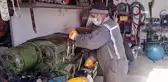Çocukluk hayalini gerçekleştirip tamir atölyesi kurdu