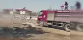 Son dakika haberi | Mezarlıkta, tinercilerin çıkarttığı iddia edilen yangın söndürüldü