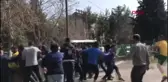 SPOR Futbolcular ile taraftar arasında kavga. Olaylar saniye saniye kaydedildi