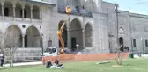 SÜLEYMANİYE CAMİİ'NDE ONARIM ÇALIŞMALARI BAŞLADI