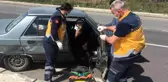 Tekirdağ'da trafik kazası: 1 yaralı