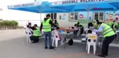 ERDEMLİ'DE KIRSALDAKİ ÖĞRENCİLERE ÜCRETSİZ BERBER VE KUAFÖR