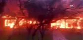 Olimpos'ta pansiyon yangını korkuttu