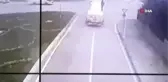 Son dakika haberi... 2'si ağır 25 kişinin yaralandığı kaza anı kamerada
