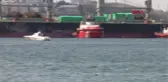 HAYDARPAŞA'DA KARAYA OTURAN YÜK GEMİSİ KURTARILDI