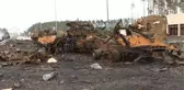 Kiev-Jitomir otoyolu araç mezarlığına döndü