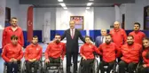 Gençlik ve Spor Bakanı Kasapoğlu, Para Masa Tenisi Milli Takımı ile bir araya geldi