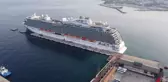 Kuşadası Ege Port Limanı'na 2 bin 460 yolculu kruvaziyer demirledi