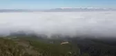 Mudurnu'da sis bulutu oluştu