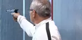 Gaziler, 2'inci havalı tabanca eğitimlerinde, final atışlarını yaptı
