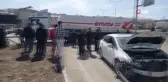 Suşehri'nde iki otomobilin çarpışması sonucu yaşanan kazada 4 kişi yaralandı