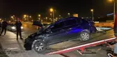 EL FRENİNİ ÇEKMEYİ UNUTTU, 10 METRE YÜKSEKLİKTEN AŞAĞI DÜŞTÜ : 1 YARALI