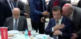 İSTANBUL-KARAMOLLAOĞLU VE İMAMOĞLU, SAADET PARTİSİ'NİN İFTARINDA BULUŞTU