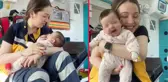 Nisa bebekten güzel haber geldi, sütannesi sevinçten havalara uçtu: Her yeri rengarenk boyayasım var