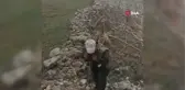 Hasta yaban keçisini 2 kilometre sırtında taşıdı