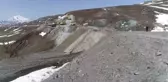 Heyelan nedeniyle köy yolunda ulaşım sağlanamıyor