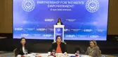 Bakan Yanık, Kadınların Güçlendirilmesi İçin İşbirliği Toplantısı'nda konuştu