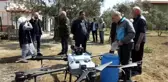 Balıkesir'de zeytin ilaçlamasında dron kullanılmaya başlandı