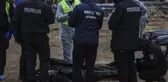 (DRONE) KİEV - Buça'da açılan ikinci toplu mezardan 8 sivilin cesedi çıkarıldı