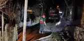 Artvin'de gece çıkan yangında iki katlı ev kullanılamaz hale geldi