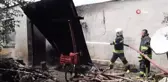 Tek katlı müstakil ev yanarak küle döndü
