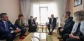 KILIÇDAROĞLU BEYAZ AİLESİNE TAZİYE ZİYARETİNDE BULUNDU